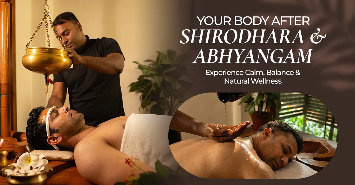 What Shirodhara And Abhyangam Actually Do To Your Body